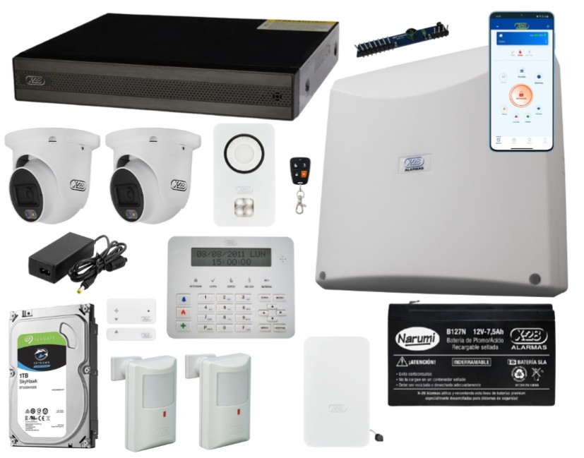 Instalación Plan Seguridad W con Video 885 comodato (cuota mensual $102.500.-)